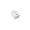 TOMADA 2P+T 10A SOBREPOR RETANGULAR BRANCA 711 PERLEX