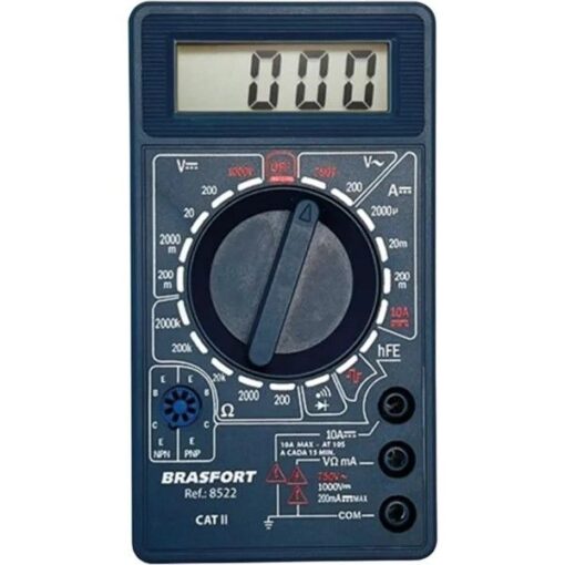 MULTIMETRO DIGITAL - HF/BRASFORT
