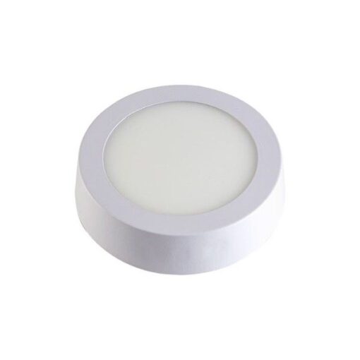 PAINEL LED SOBREPOR REDONDO BRANCO 6W - LLUM