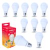 KIT 10 LAMPADAS LED A60 9W BRANCA 6500K BIVOLT OUROLUX