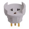 PINO ADAPTADOR 2P+T 10A PC 1209PCT - ILUMI