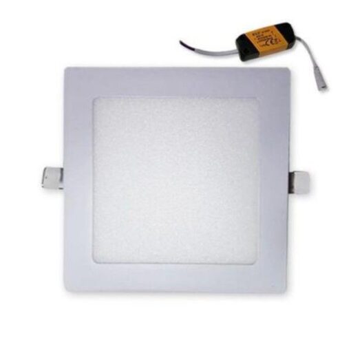 PAINEL LED EMBUTIR QUADRAO AMARELO 12W - ASUS