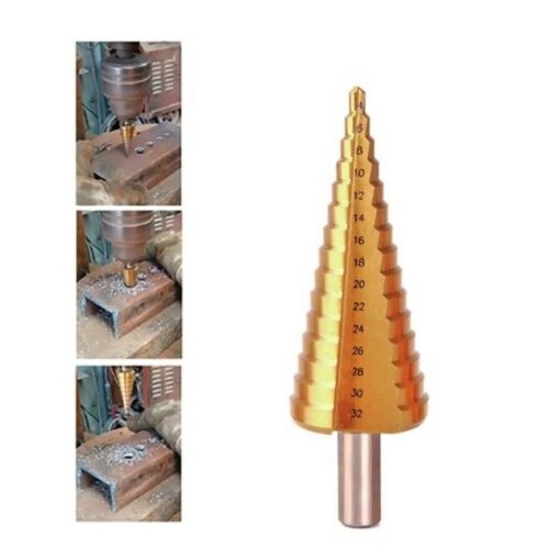 BROCA CONICA ESCALONADA 4-32MM BFH1852 - BESTFER