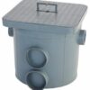 CAIXA PASSAGEM ESGOTO 10LT CINZA - MALLTON