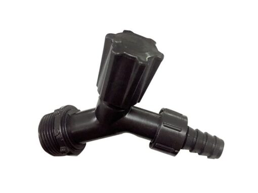 TORNEIRA JARDIM 1/2 PVC PRETA PLASBOHN