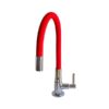 TORNEIRA PIA MOVEL FLEXIVEL VERMELHA 1868 C70 RAINHA