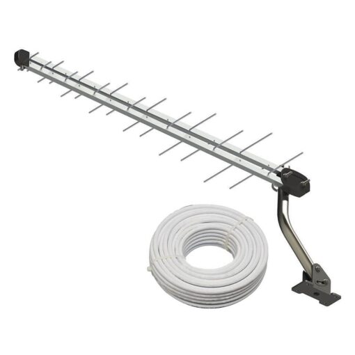 ANTENA TV EXTERNA HDTV 28 C/ KIT INSTALACAO - ARTMATIC