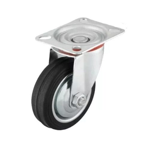 RODIZIO GIRATORIO BASE PLANA 4" 70KG BESTFER