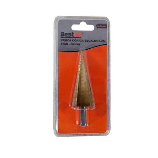 BROCA CONICA ESCALONADA 4-32MM BFH1852 - BESTFER