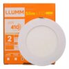 PAINEL LED EMBUTIR REDONDO AMARELO 6W - LLUM