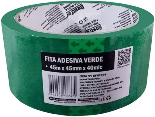 FITA DEMARCACAO SOLO VERDE 45MMX45M - BESTFER