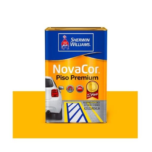 TINTA PISO AMARELO 18L NOVACOR - SHERWIN WILLIAMS