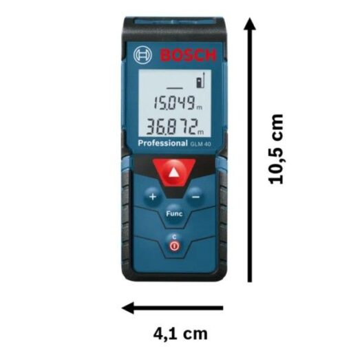 TRENA MEDIDOR DISTANCIA A LASER GLM40 BOSCH