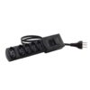 FILTRO LINHA 2P+T 5 ENTRADAS 10A PRETO MG3001 - MARGIRIUS