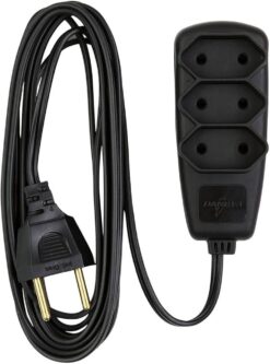 EXTENSAO 2P 2X0,75 3MT 10A 1513 - DANEVA