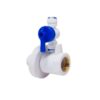 CONEXAO T C/ ENGATE RAPIDO VALVULA 1/2X3/8 AC054 - PLANETA AGUA