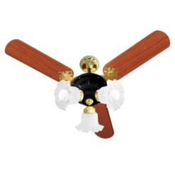 VENTILADOR TETO NEW ZETA 3105 PT/LAT 127V VENTIDELTA
