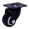 RODIZIO GIRATORIO BASE PLANA 3" 75MM PRETO 310 (8071) - COLSON