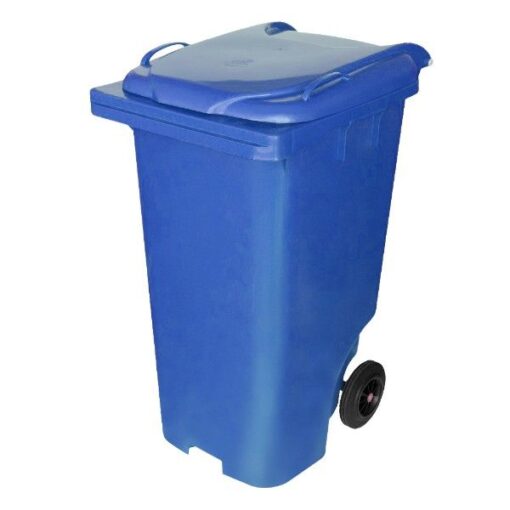 CONTENTOR LIXO 120 LTS AZUL