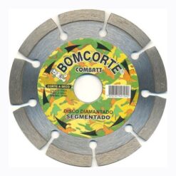 DISCO DIAMANTADO 110MM SEGMENTADO COMBATT - BOMCORTE