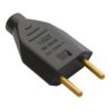 PLUG MACHO 2P 10A PRETO 2140 - FAME