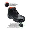 BOTINA CADARCO PRETA N°43 322-06 - TOSCAFER