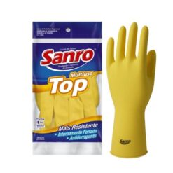 LUVA MULTIUSO TOP AMARELA M - SANRO