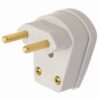 PLUG MACHO SOBREPOR 2P 10A 2054 - PERLEX