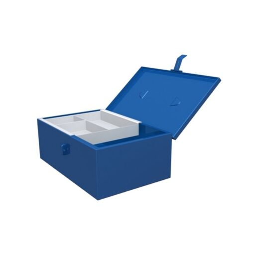 CAIXA FERRAMENTA METAL 36CM AZUL N°1 - FERCAR