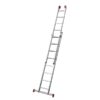 ESCADA EXTENSIVEL ALUMINIO 2X8 - BOTAFOGO