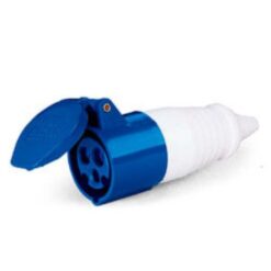 PLUG INDUSTRIAL FEMEA 2P+T 32A 220V - LUKMA