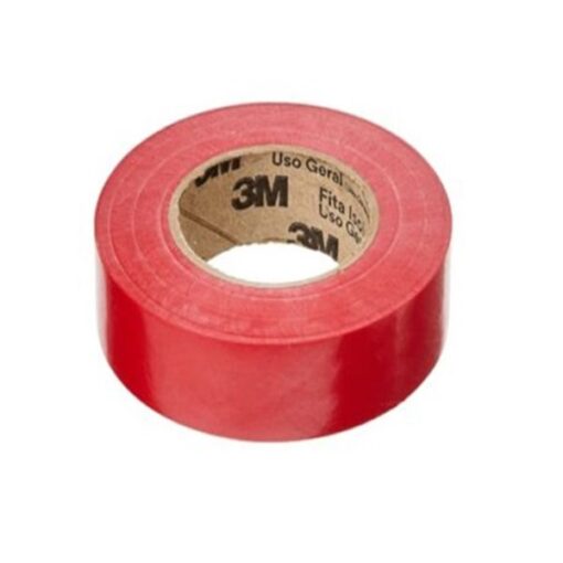 FITA ISOLANTE 10M VERMELHA - 3M