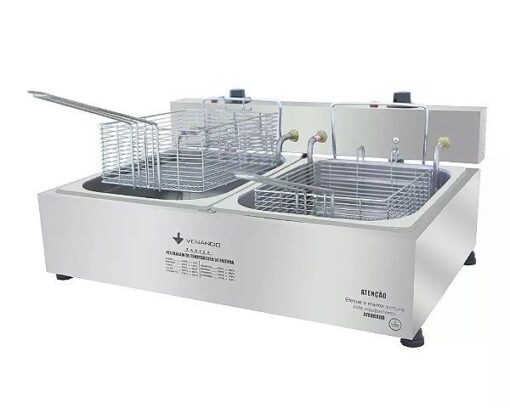 FRITADOR ELETRICO 2 CUBAS 127V - VENANCIO