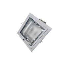 SPOT EMBUTIR 2 LAMPADAS QUADRADO ALUMINIO 5040 BLUMENAU