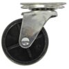RODIZIO GIRATORIO BASE PLANA 1.1/4 8,5KG PRETO BESTFER