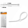 ABRACADEIRA LACRE 3,6X300 BRANCA C/100 - BESTFER
