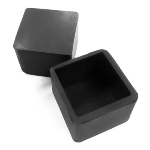 PONTEIRA BORRACHA QUADRADA EXTERNA 50X50