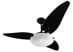 VENTILADOR TETO MAGNES 3102 PRETO 127V VENTIDELTA