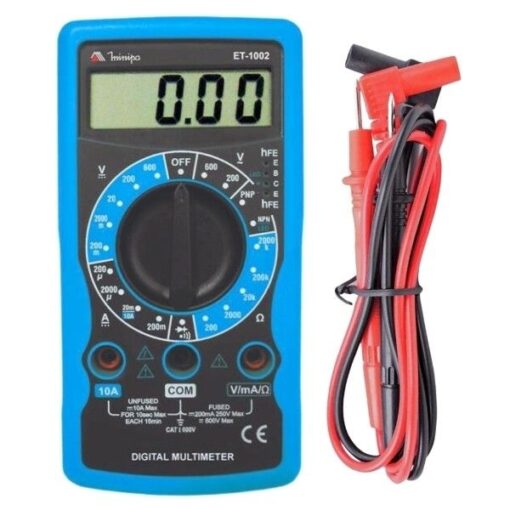 MULTIMETRO DIGITAL ET-1002 - MINIPA