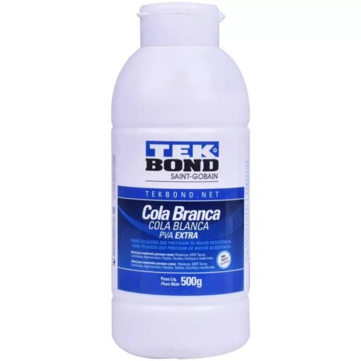 COLA BRANCA PVA EXTRA 500GR - TEKBOND