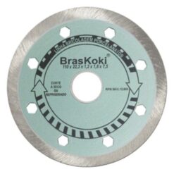 DISCO DIAMANTADO 110MM PORCELANATO - BRASKOKI