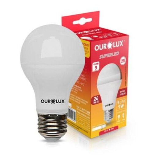 LAMPADA LED A60 9W BRANCA 6500K BIVOLT OUROLUX