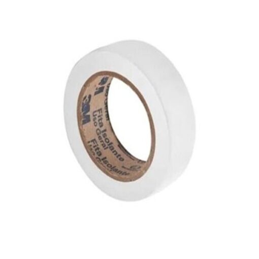 FITA ISOLANTE 10M BRANCA - 3M