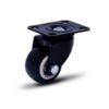 RODIZIO GIRATORIO BASE PLANA 2" 50MM 210 PRETO (6048) - COLSON