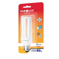 LAMPADA COMPACTA 25W 127V 3U OUROLUX