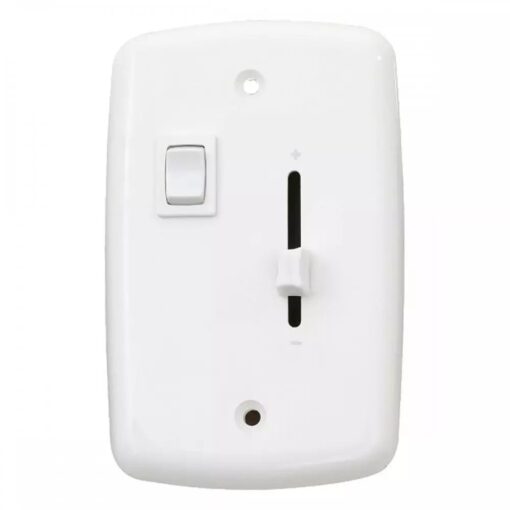 CHAVE VENTILADOR PAREDE CV DESLIZANTE 161 BRANCO