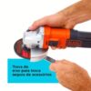 ESMERILHADEIRA ANGULAR 4.1/2 G650K5 650W 127V BOLSA 4 DISCOS - B&D