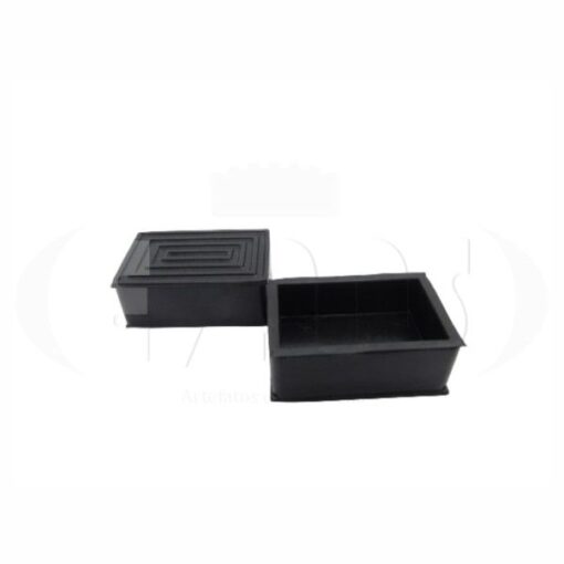 PONTEIRA BORRACHA QUADRADA EXTERNA 50X30