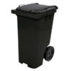 CONTENTOR LIXO 240 LTS PRETO
