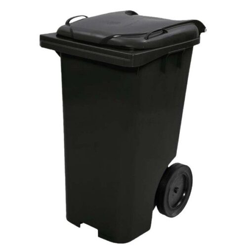 CONTENTOR LIXO 240 LTS PRETO